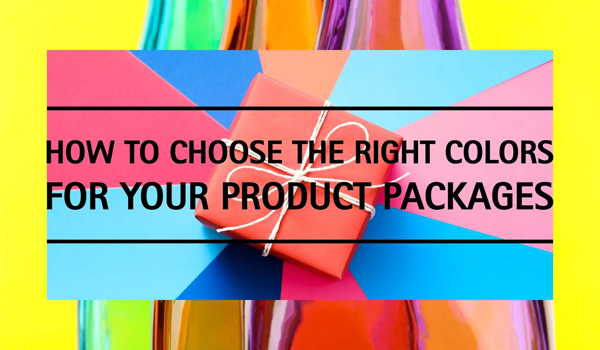 How to choose the right colors for your product packages？