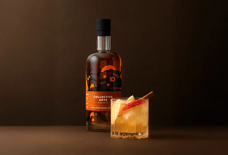 Collective Arts Maple Syrup Barrel-Aged Rum