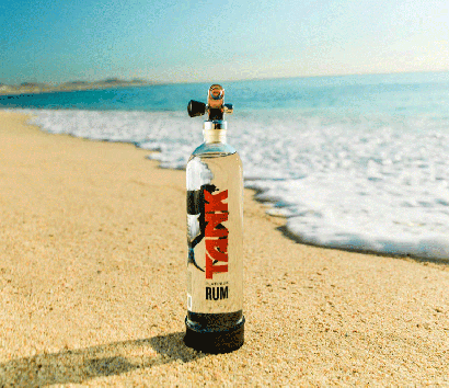 750ml Customized Glass Bottle for Rum