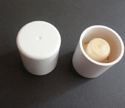 Plastic Cap with Cork