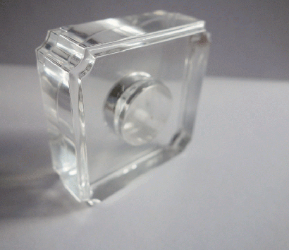 Acrylic Top for Glass Bottle