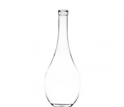 750ml Empty Spirits Glass Bottle with Cork