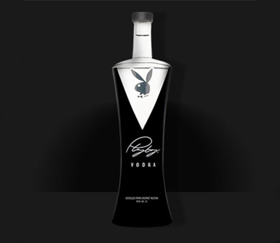 750ml Playboy Glass Bottle