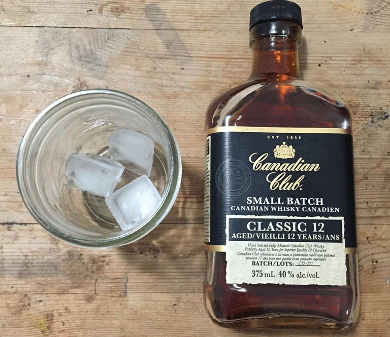 750ml Flat Glass Bottle for Whiskey
