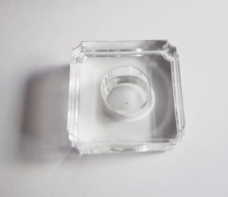 Acrylic Top for Glass Bottle