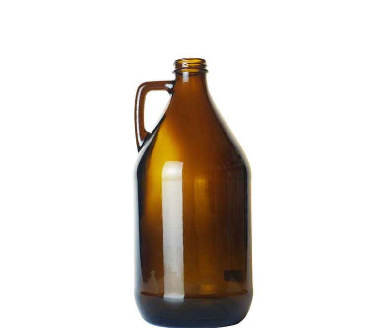 1.8L Amber Glass Bottle for Beer