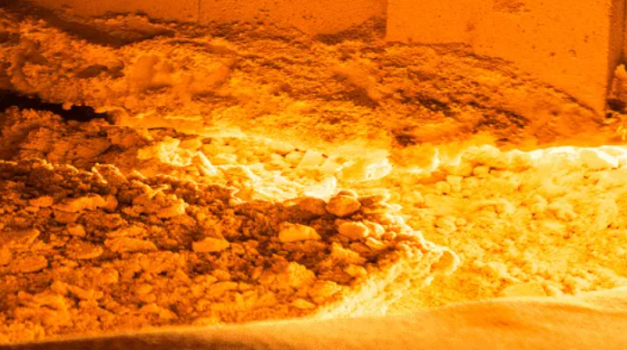 Melting of Raw Material